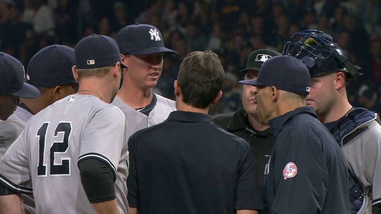 Mullee lands on DL one day after early exit