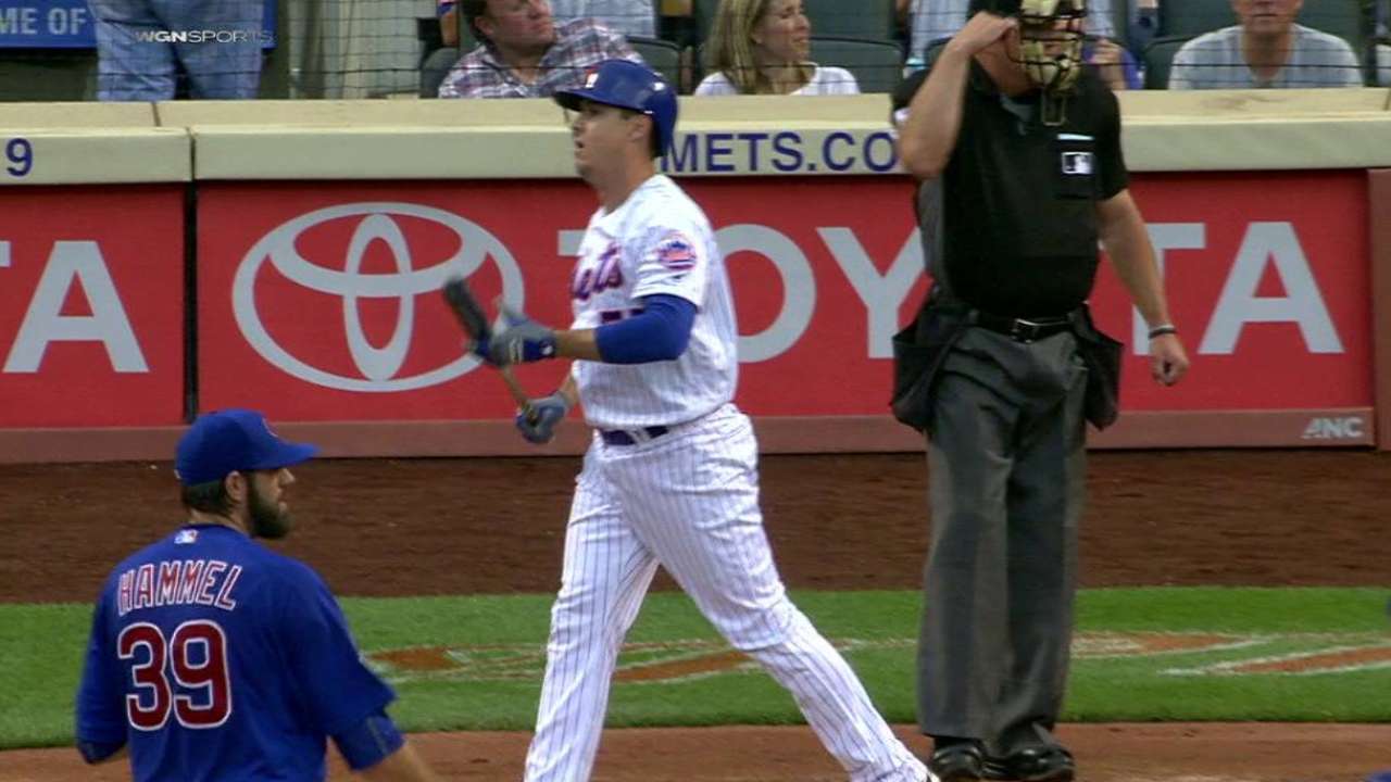 Hammel whiffs Johnson
