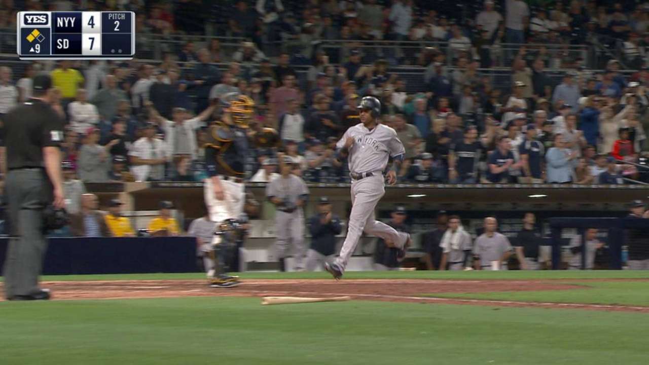 Gregorius' RBI double