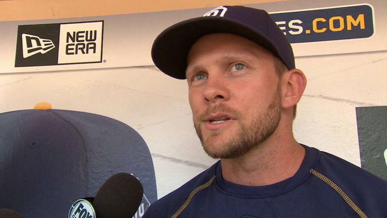 Maurer weathers storm for first career save