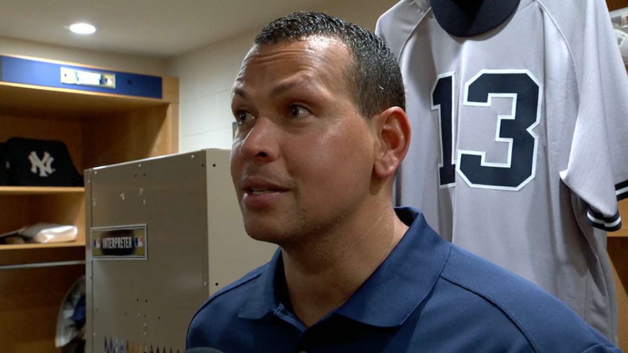 A-Rod on almost playing defense