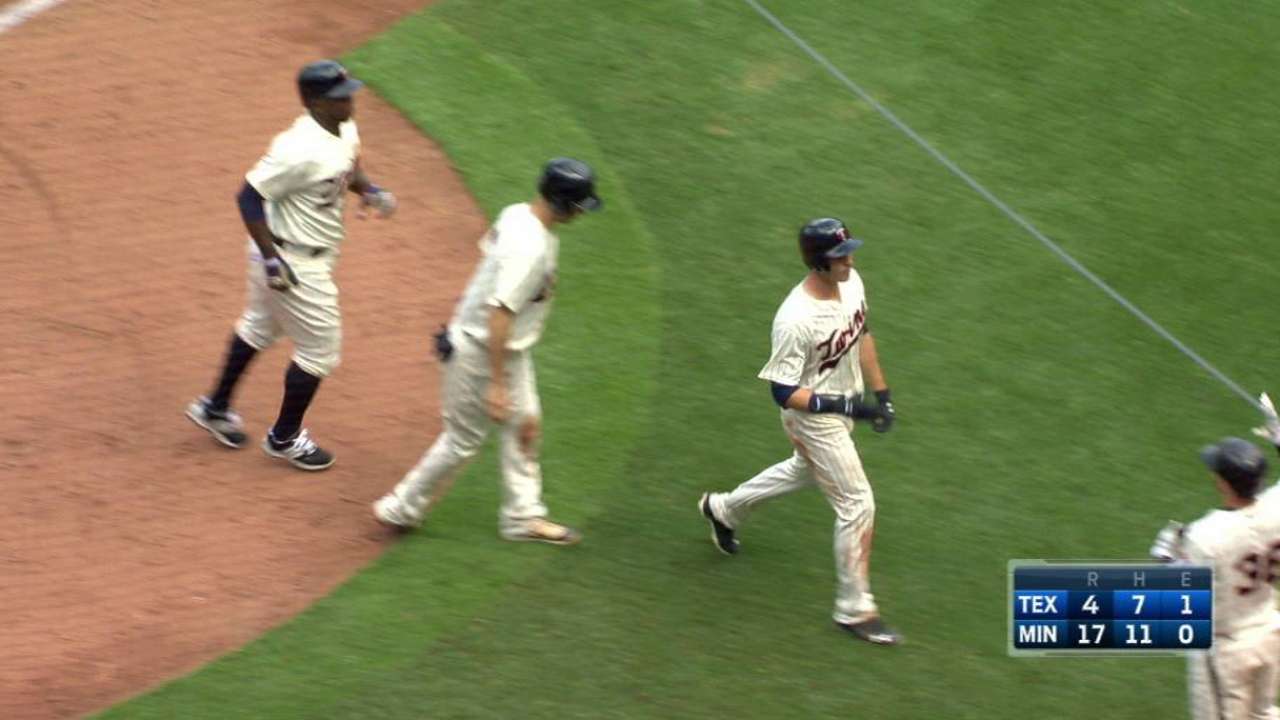 Kepler y Núñez lideran paliza de los Mellizos sobre los Rangers