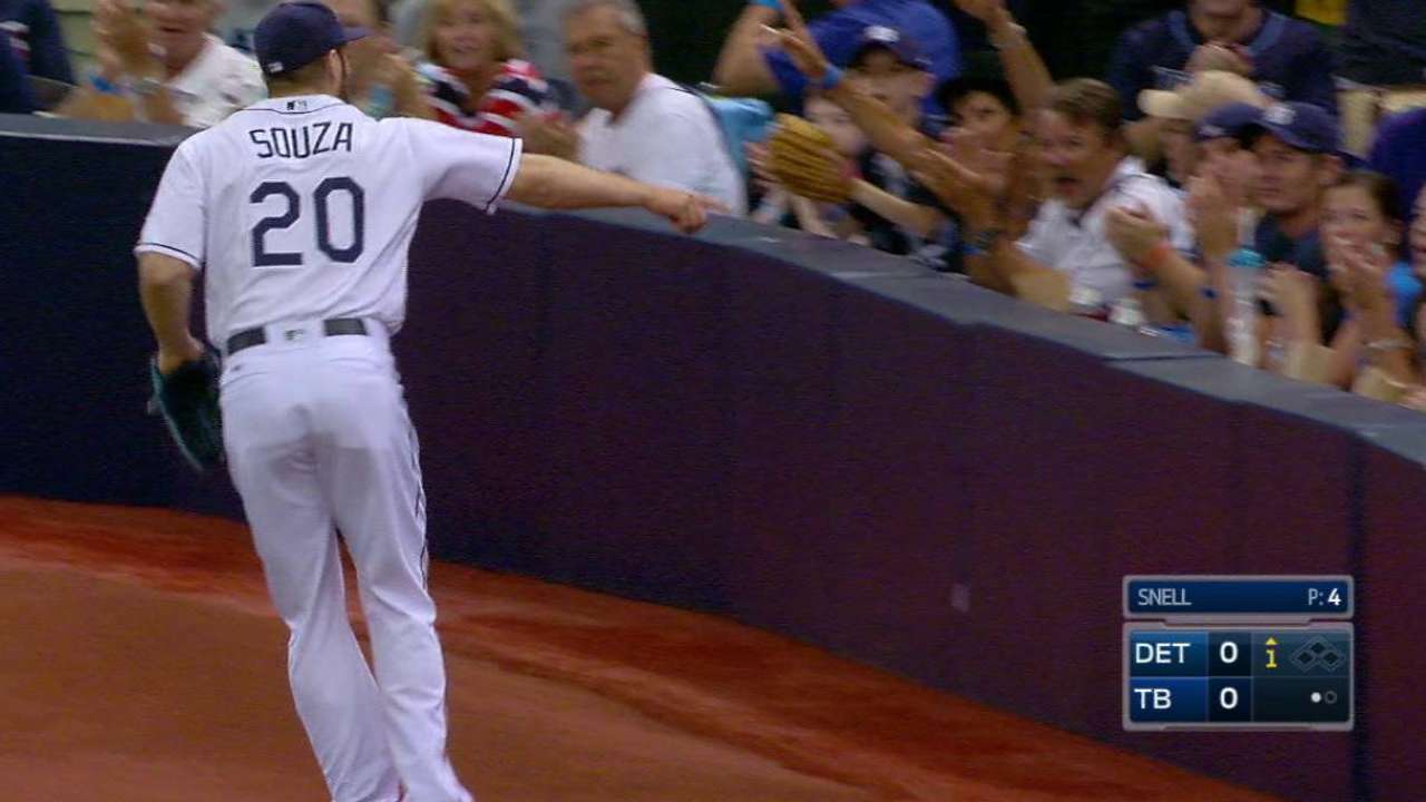 Injury won't temper Souza's aggressiveness