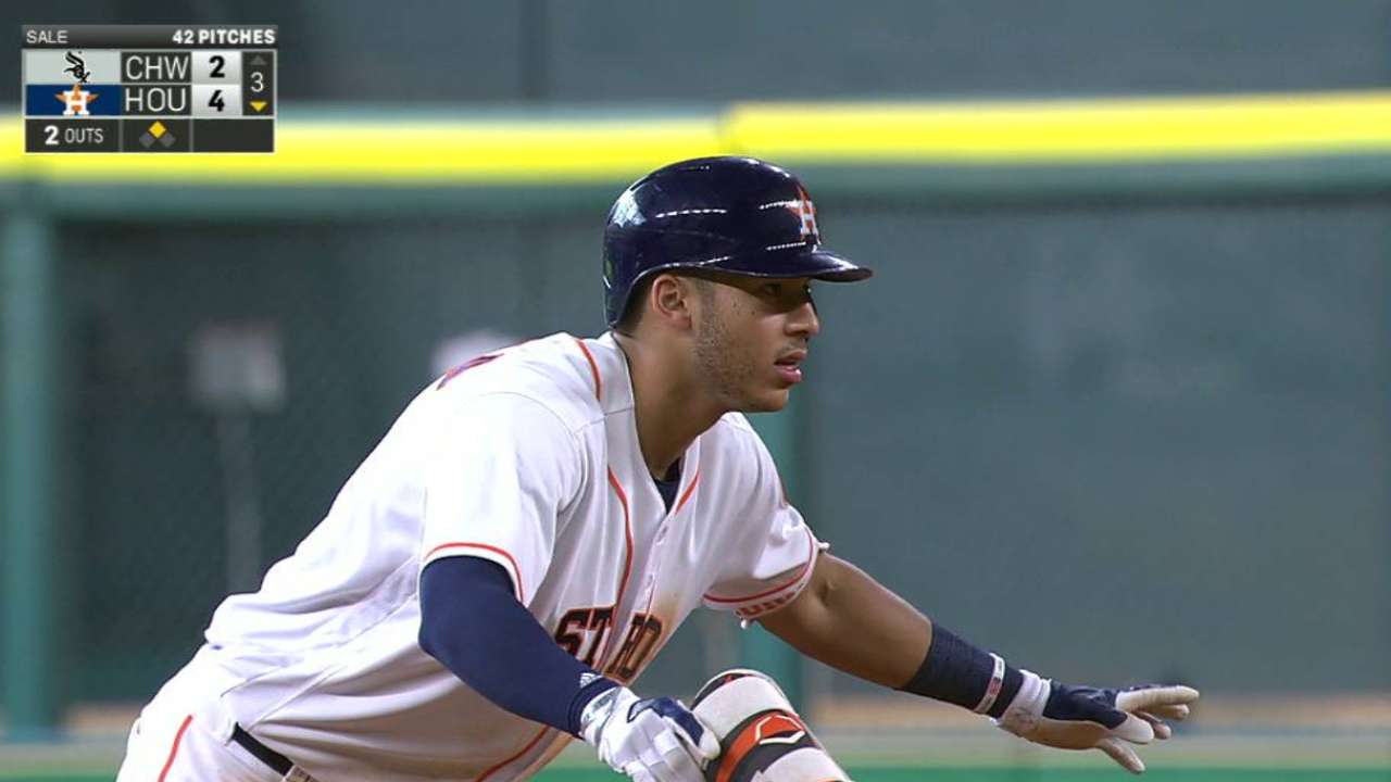 Correa's RBI single
