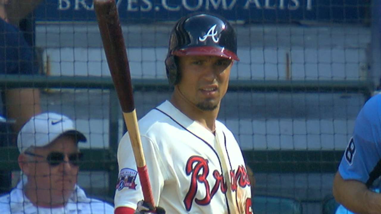 Braves score seven in the 6th