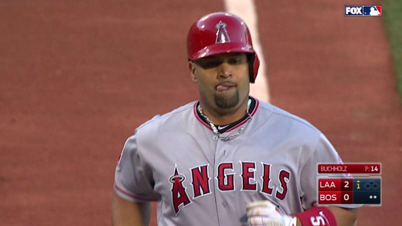 Pujols' two-run smash