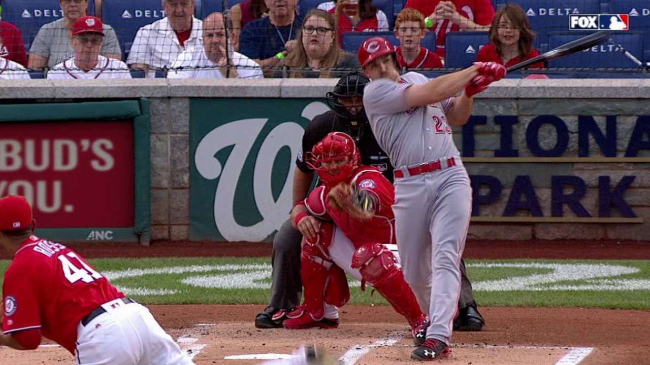 Duvall's two-run double