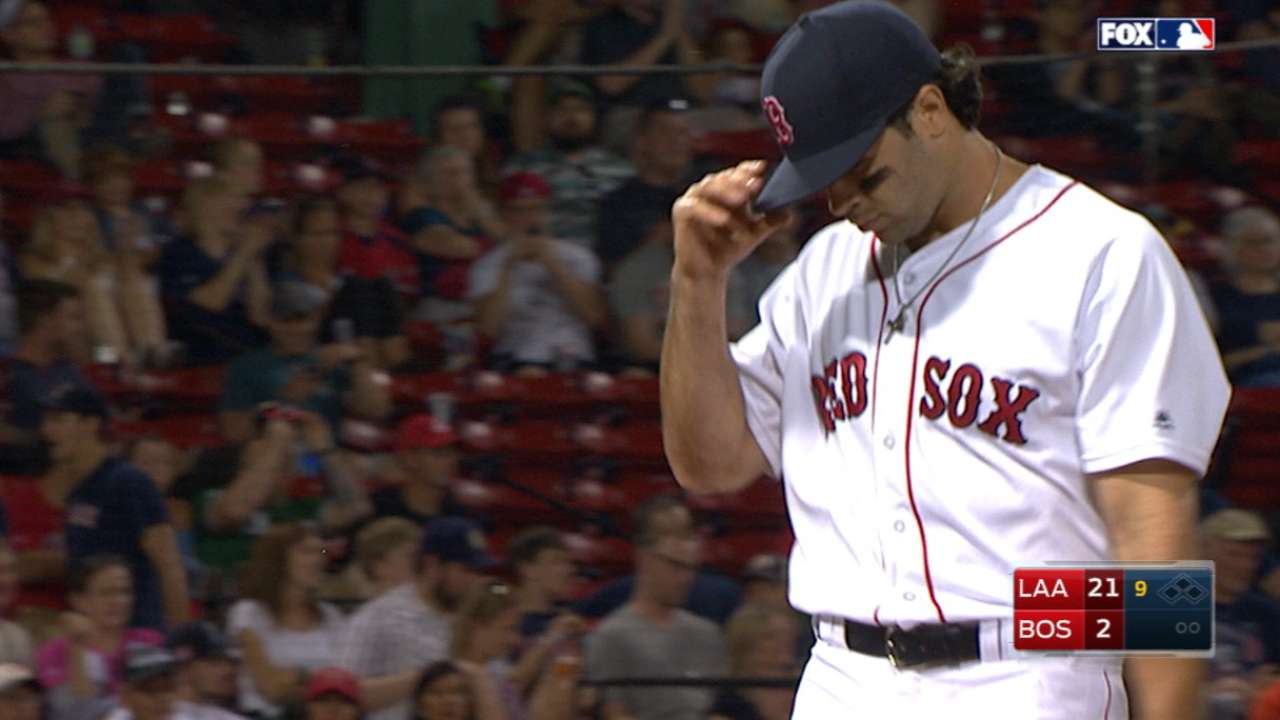 LaMarre's inning on the mound