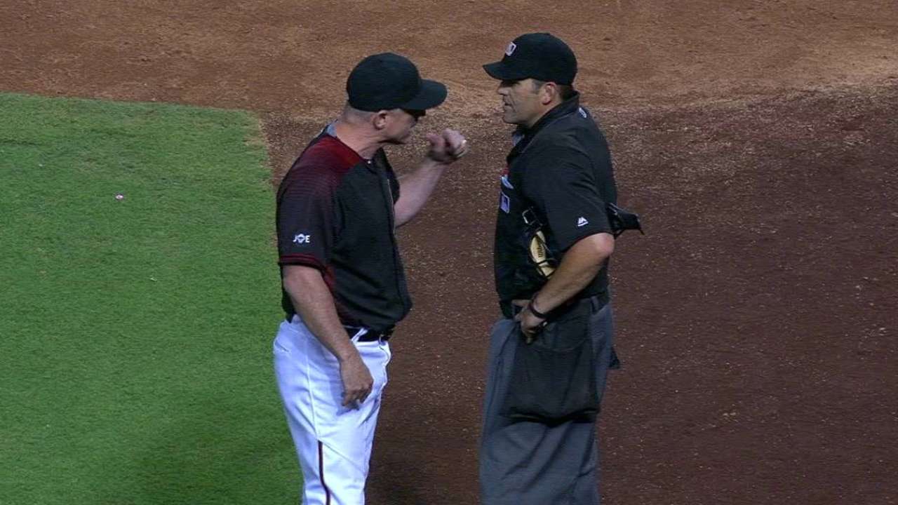 Hale gets ejected in the 7th