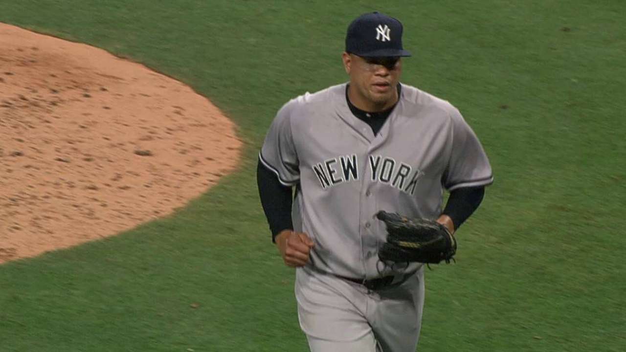 Betances, Miller have rare off night