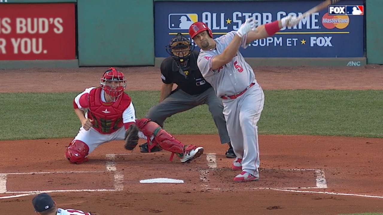 Pujols' five-RBI game