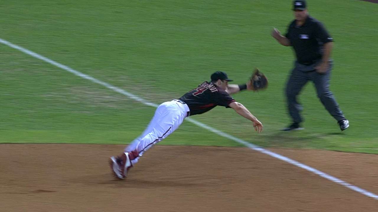 Goldy's late-inning defense