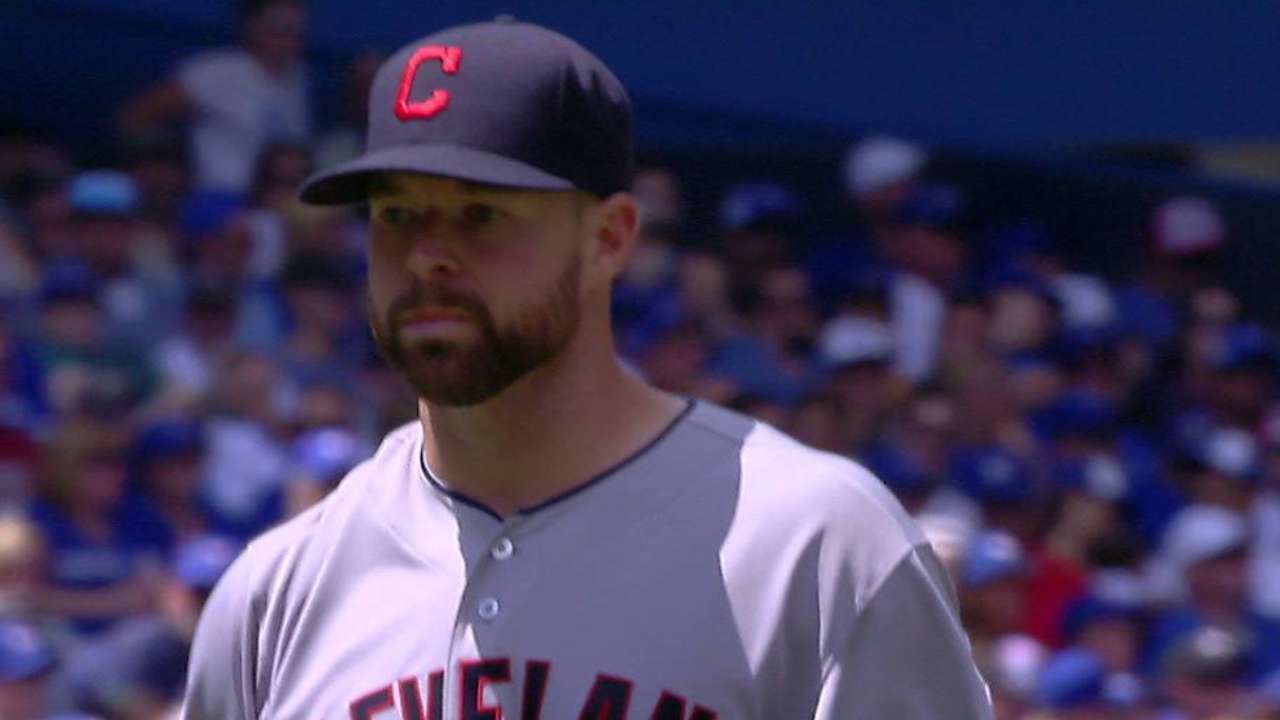 Kluber escapes trouble