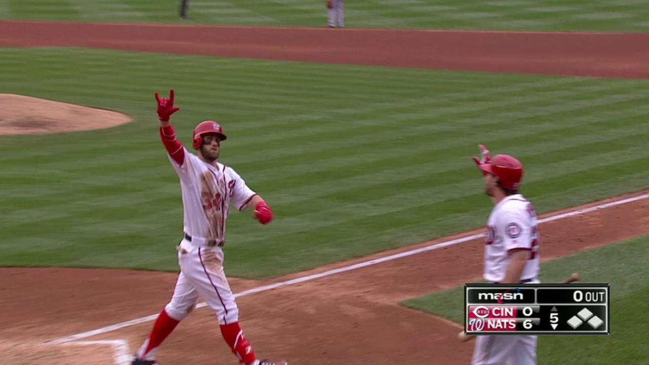Trout, Harper set to make many highlights