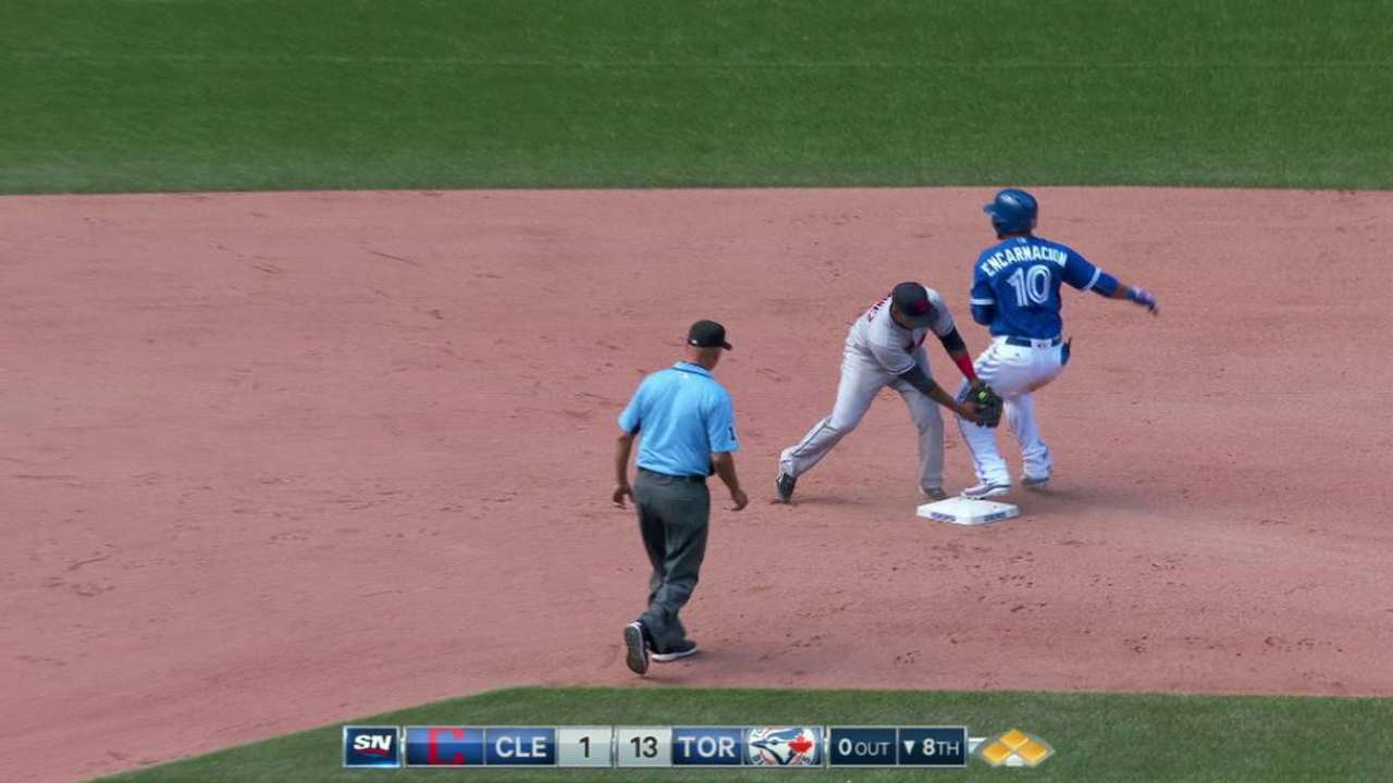 Encarnacion's RBI double