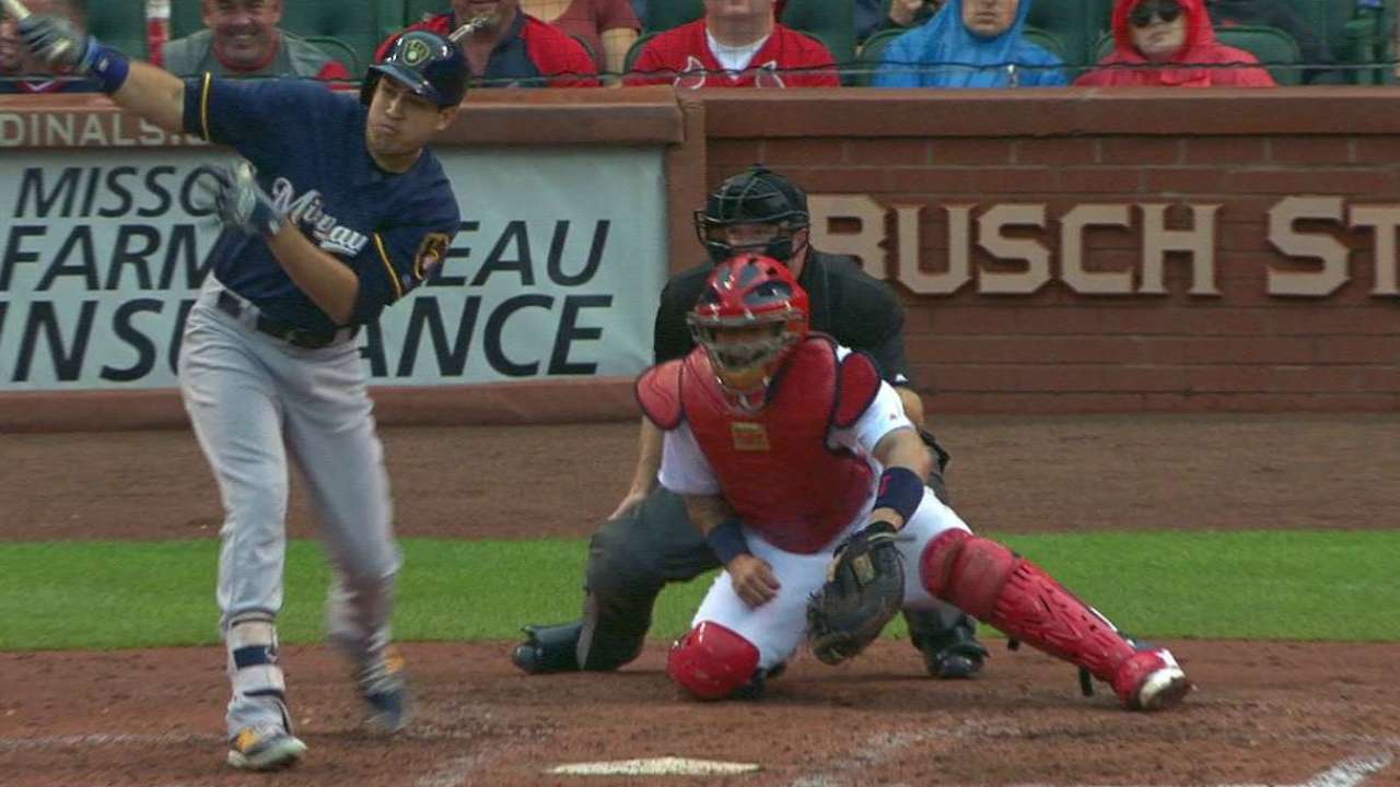 Flores' two-run double
