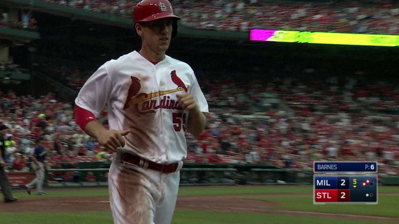 Moss' RBI double