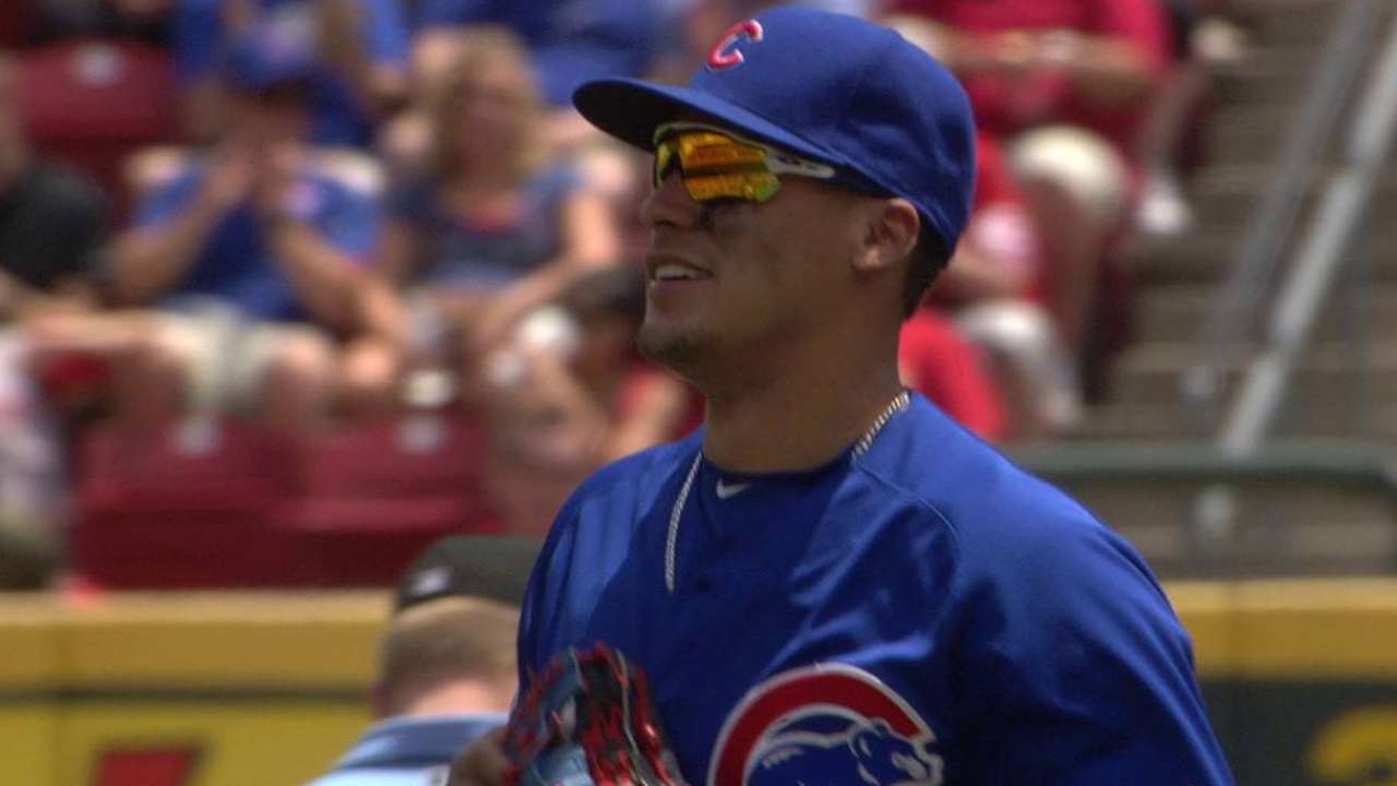 Baez's sensational double play