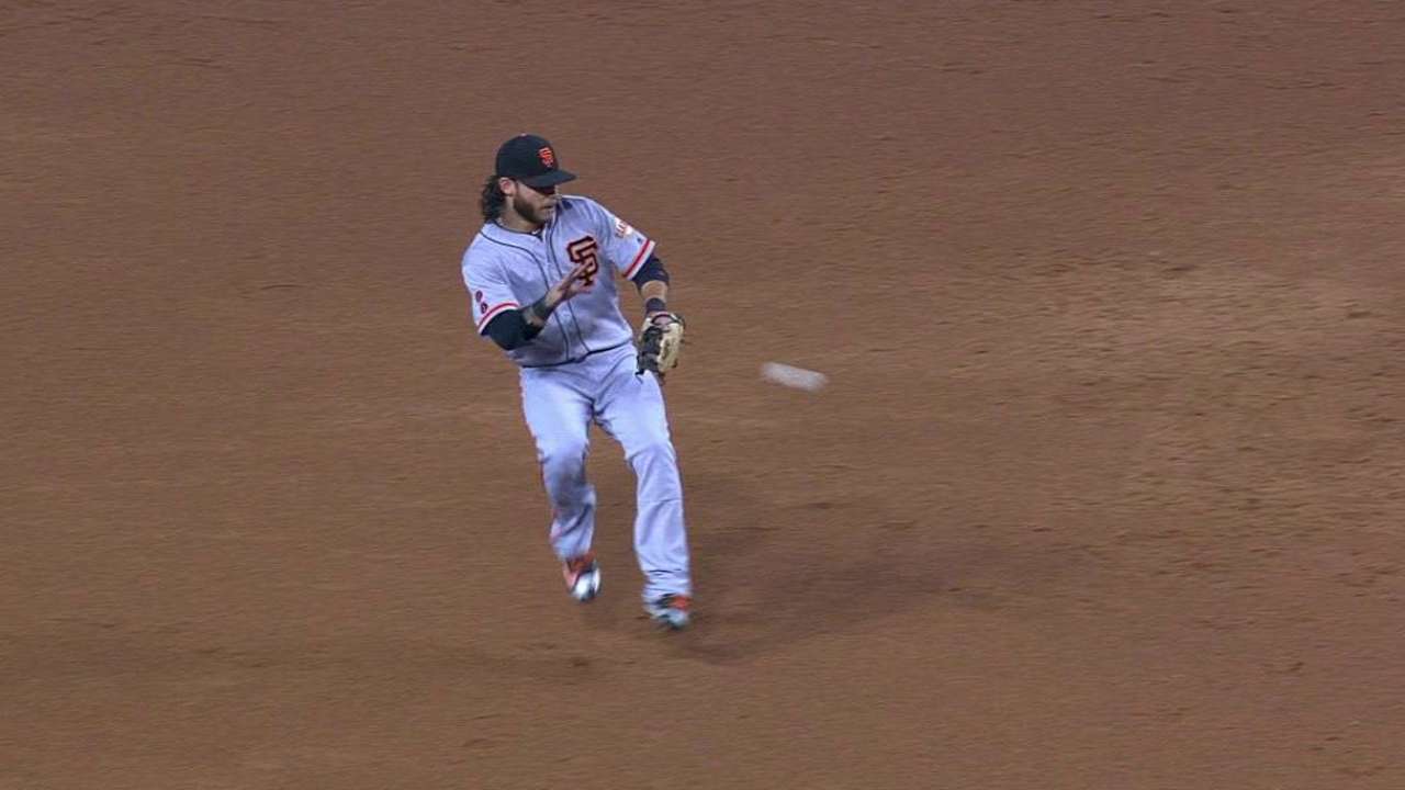 Crawford's great barehanded play