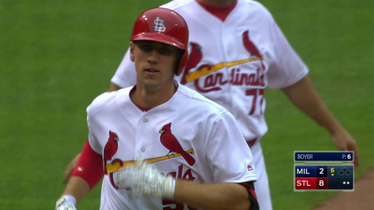 Piscotty's slam, Diaz's HR power sweep of Crew