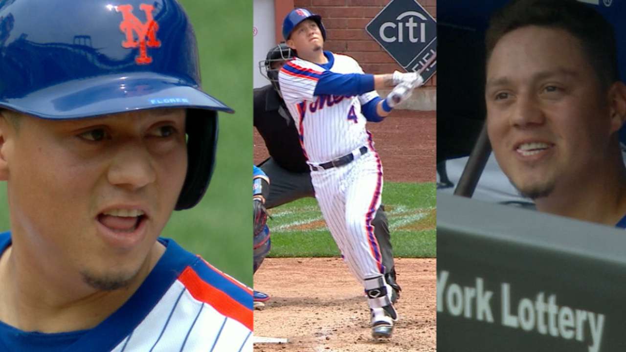 Must C: Flores collects six hits
