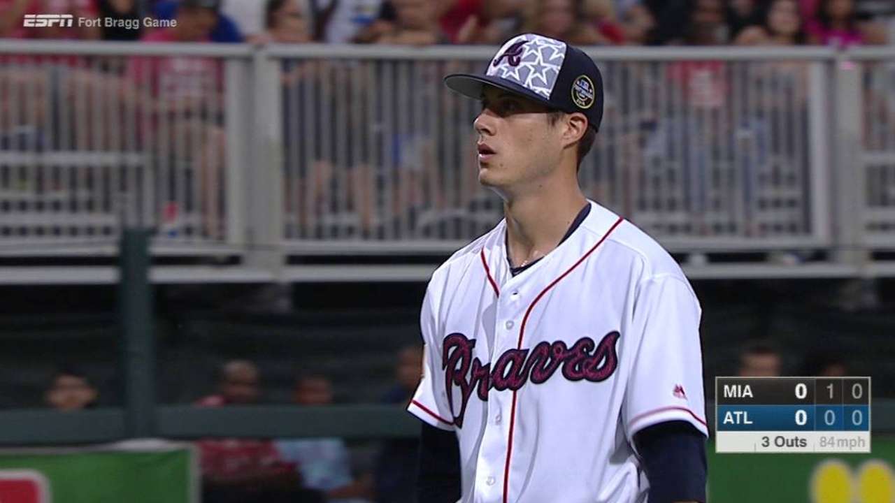 Wisler strikes out the side