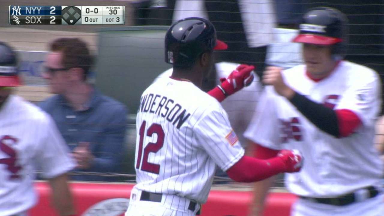 Anderson's two-run homer
