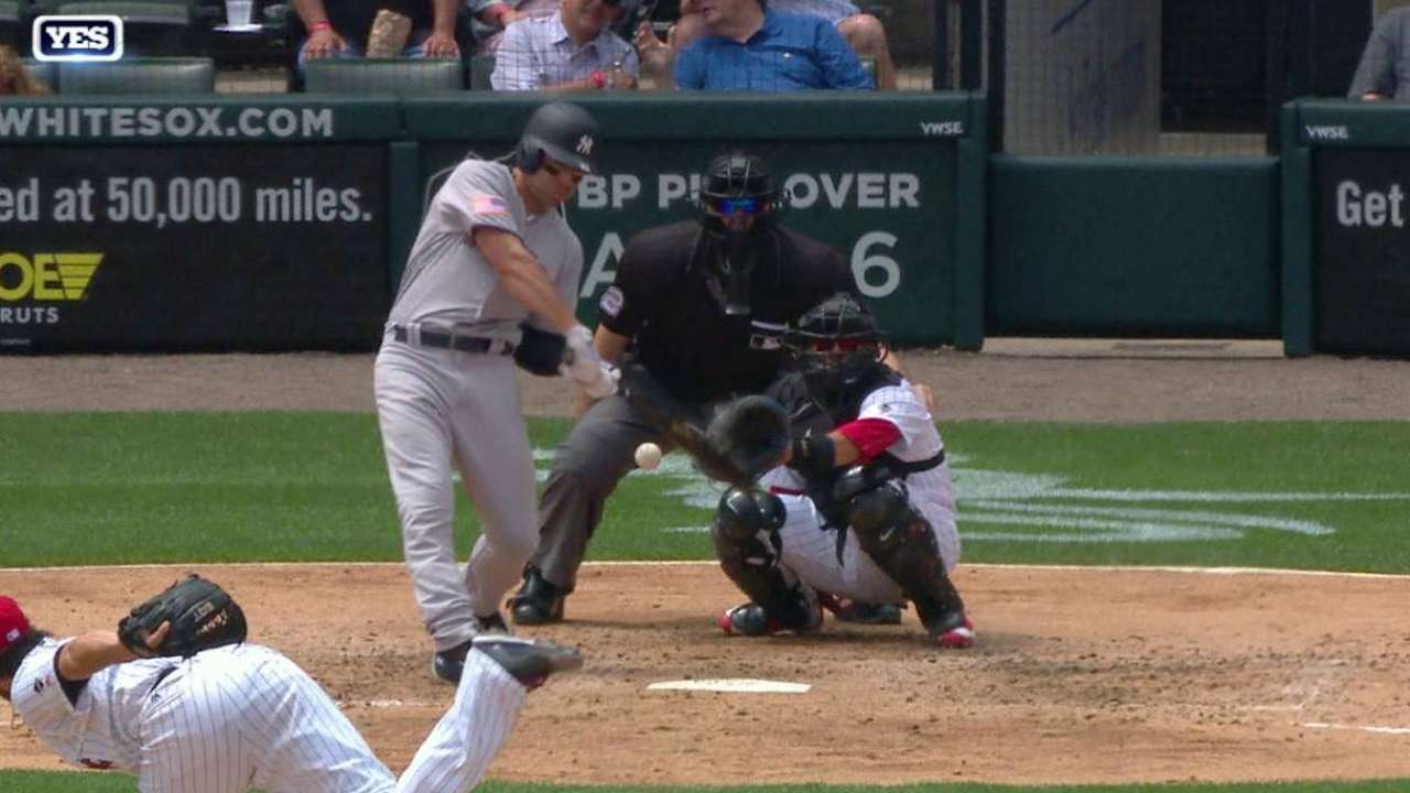 Ellsbury reaches on interference