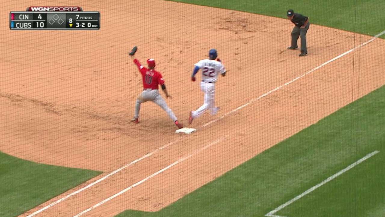 Call at first overturned