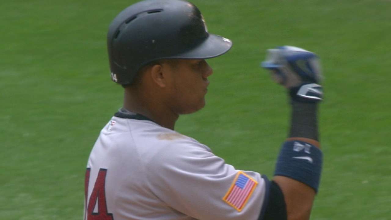 Castro's four-hit game