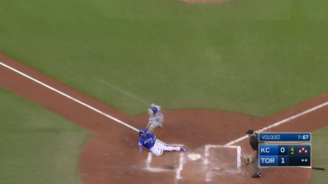 Gordon's strong throw