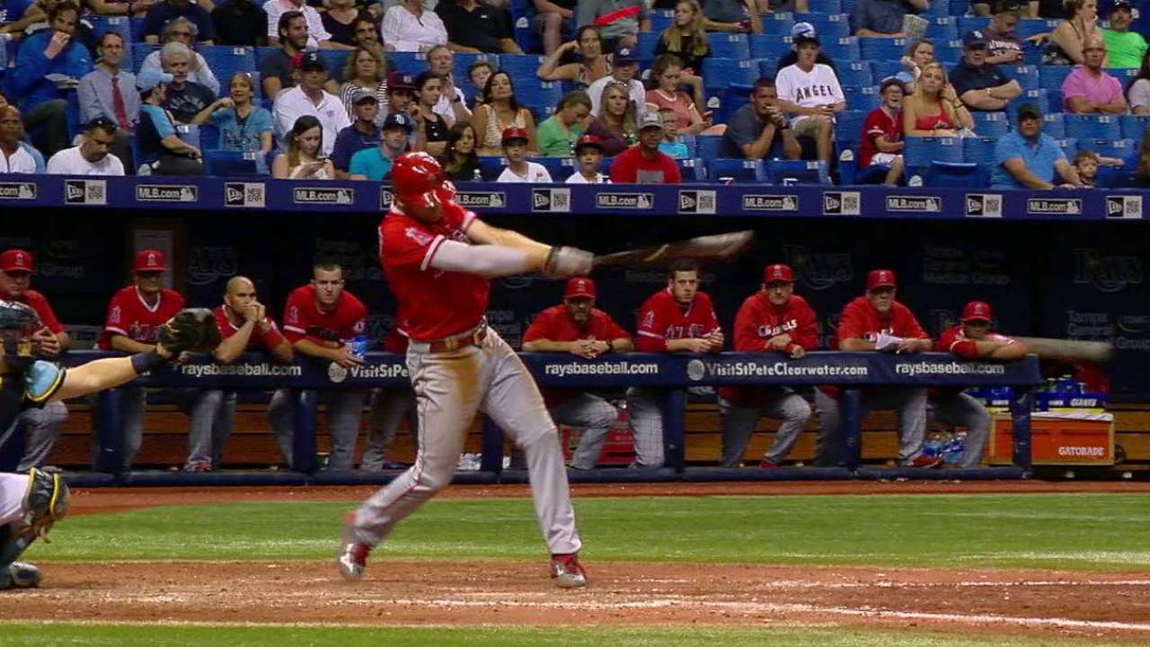 Simmons, Cron lead Angels past Rays
