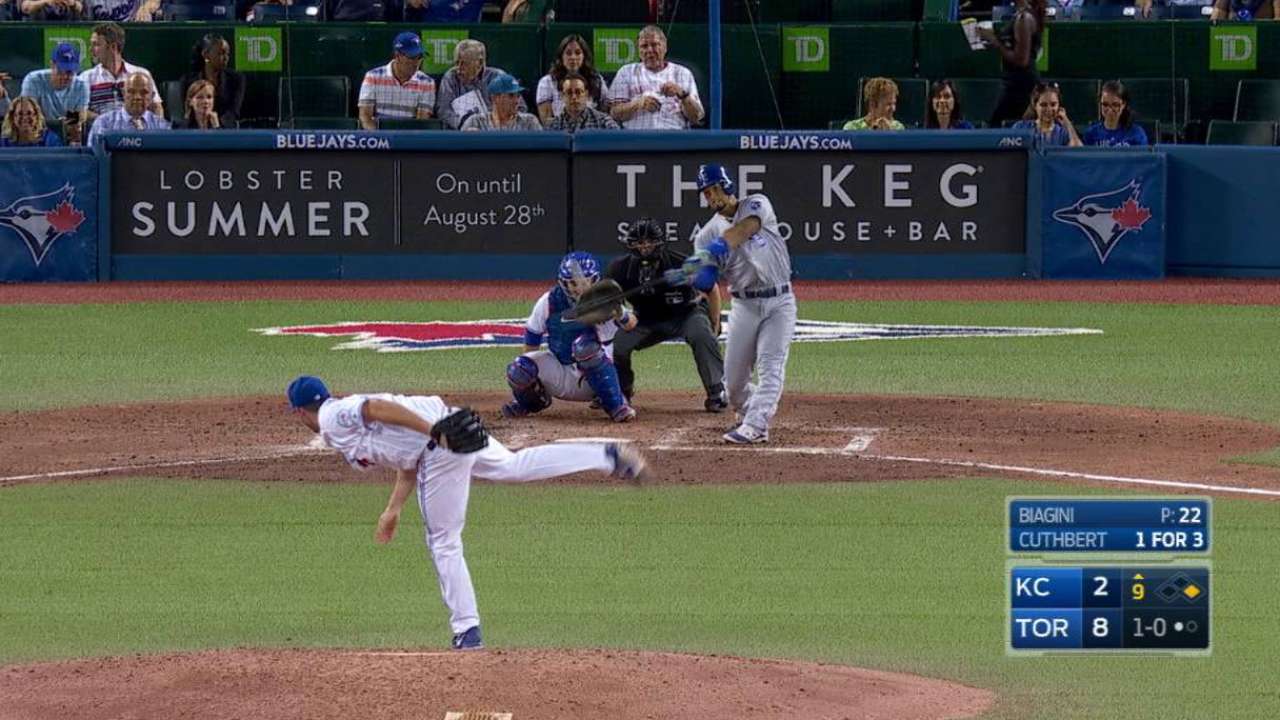 Cuthbert's RBI double