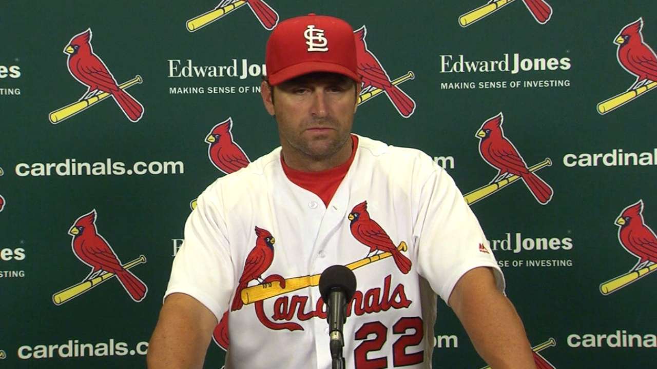 Matheny on loss to Pirates