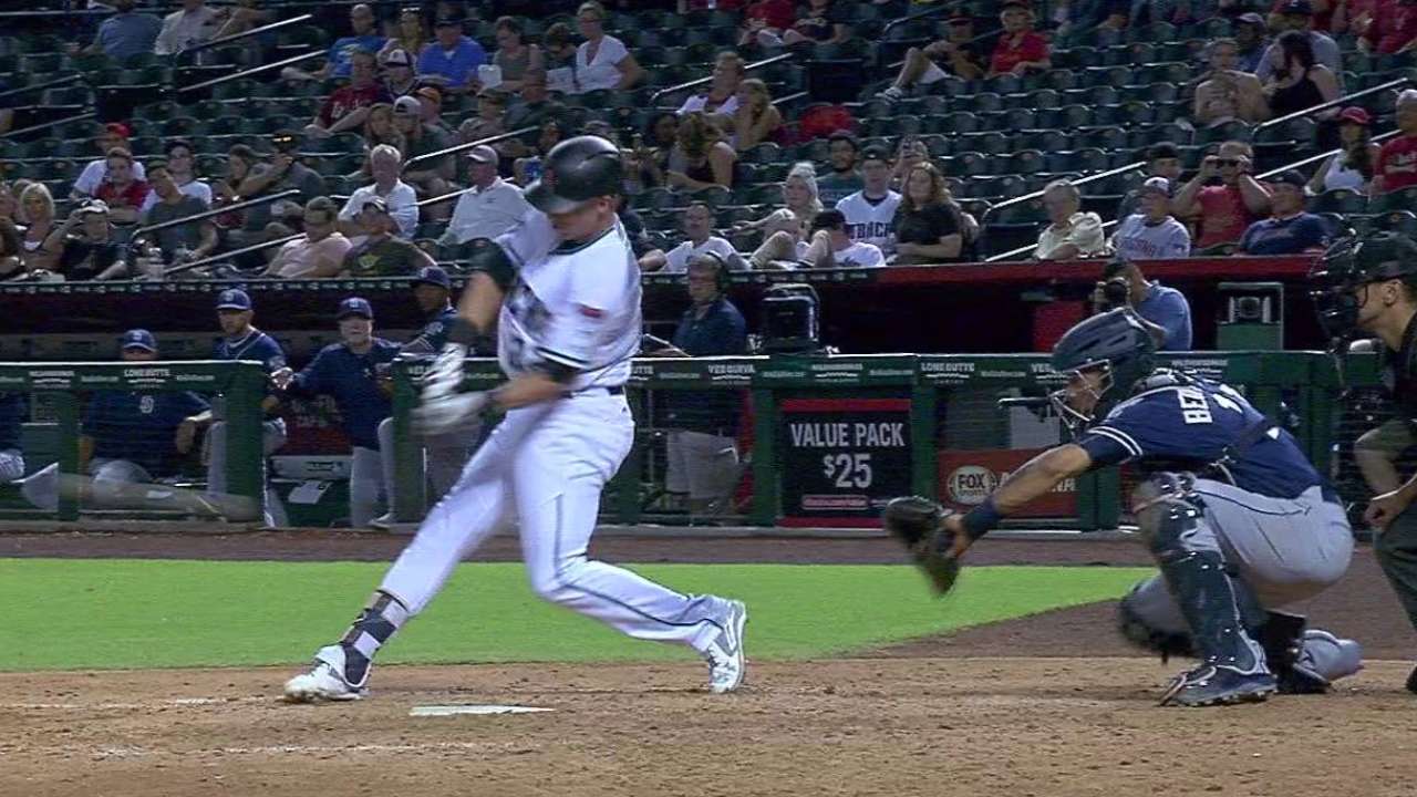 Lamb's triple to right
