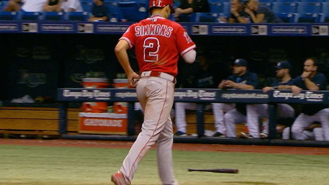 Angels' six-run 9th