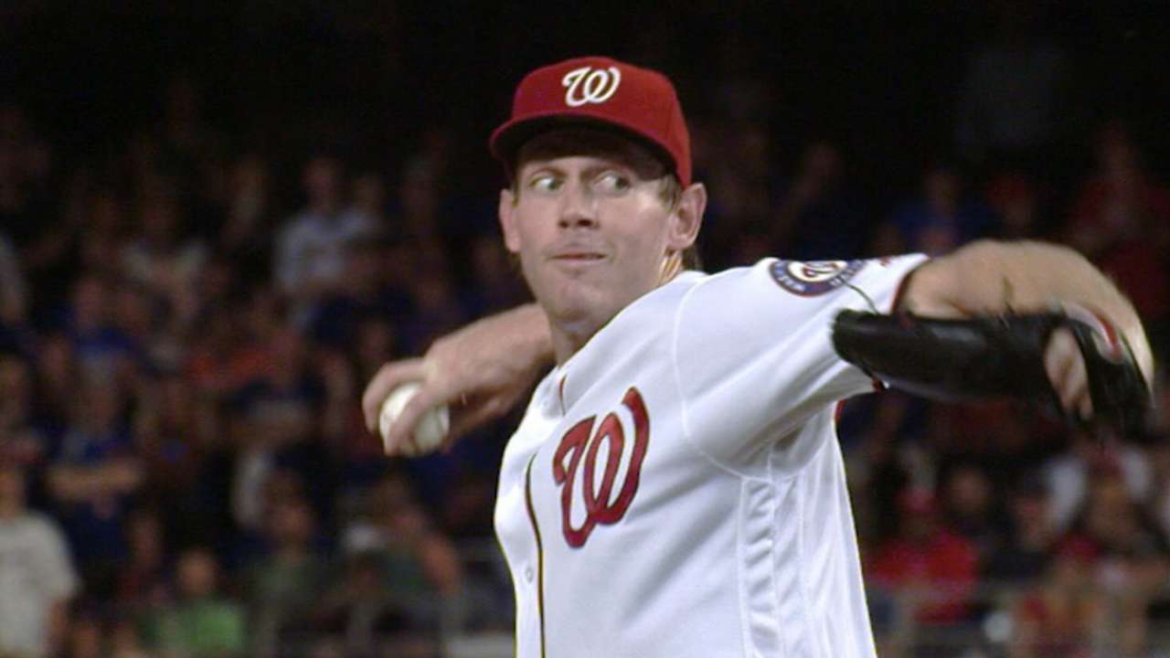 Strasburg named 2016 NL All-Star