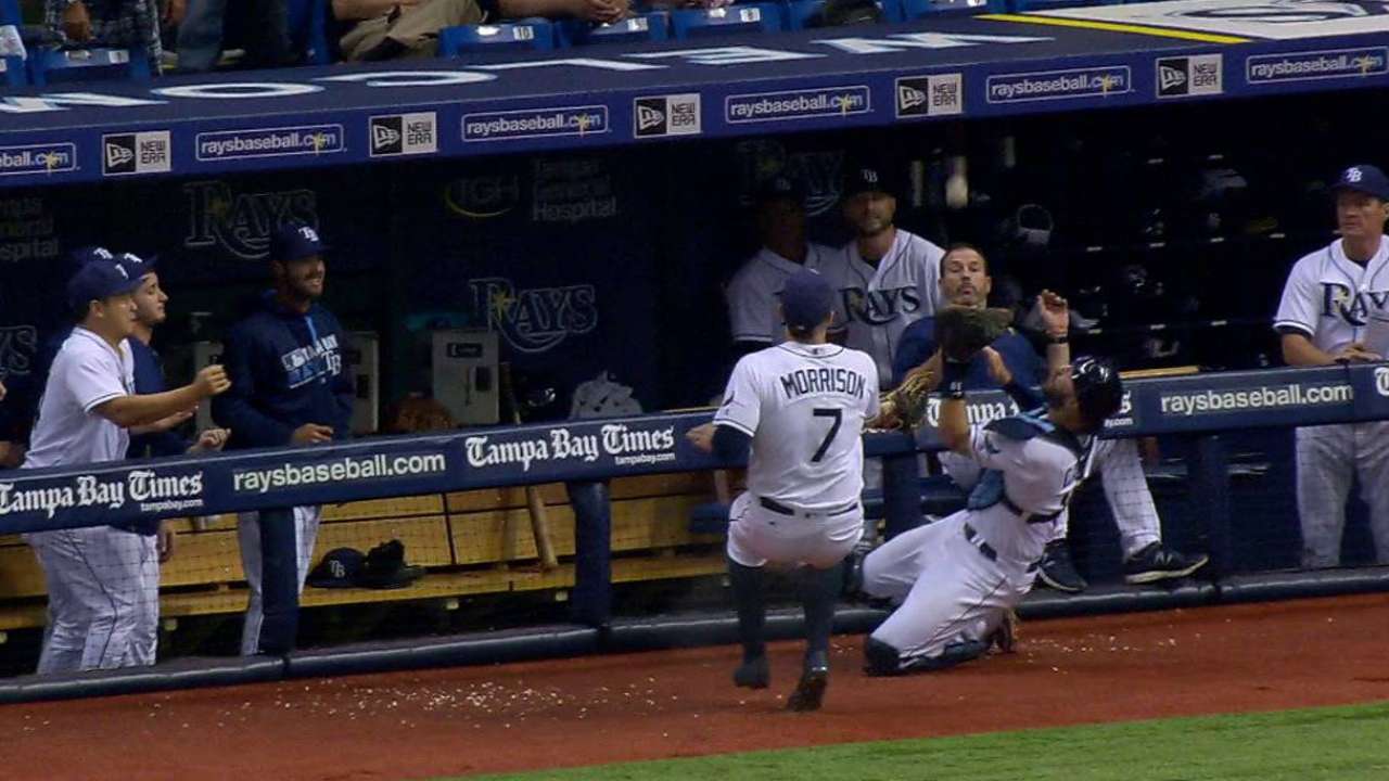 Casali's amazing snag in the 3rd