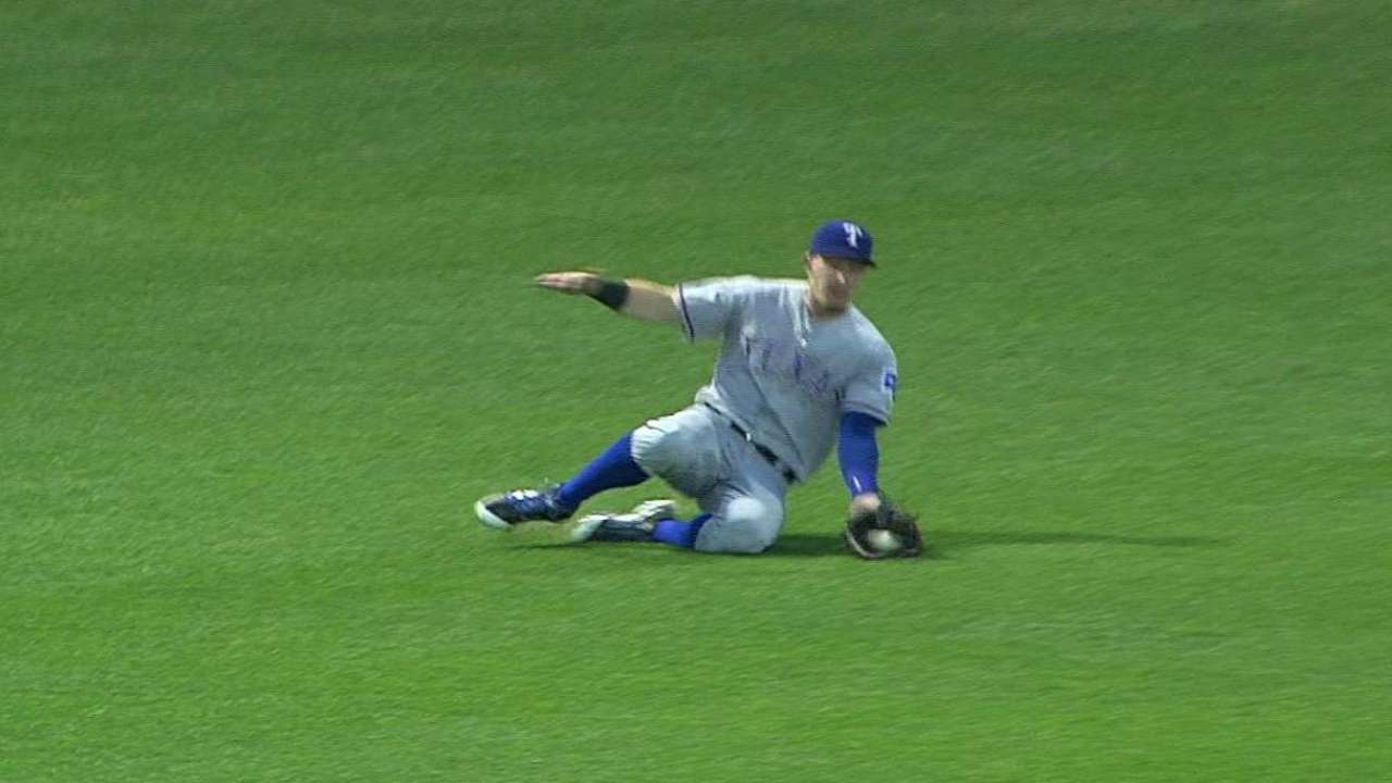 Rua's sliding grab