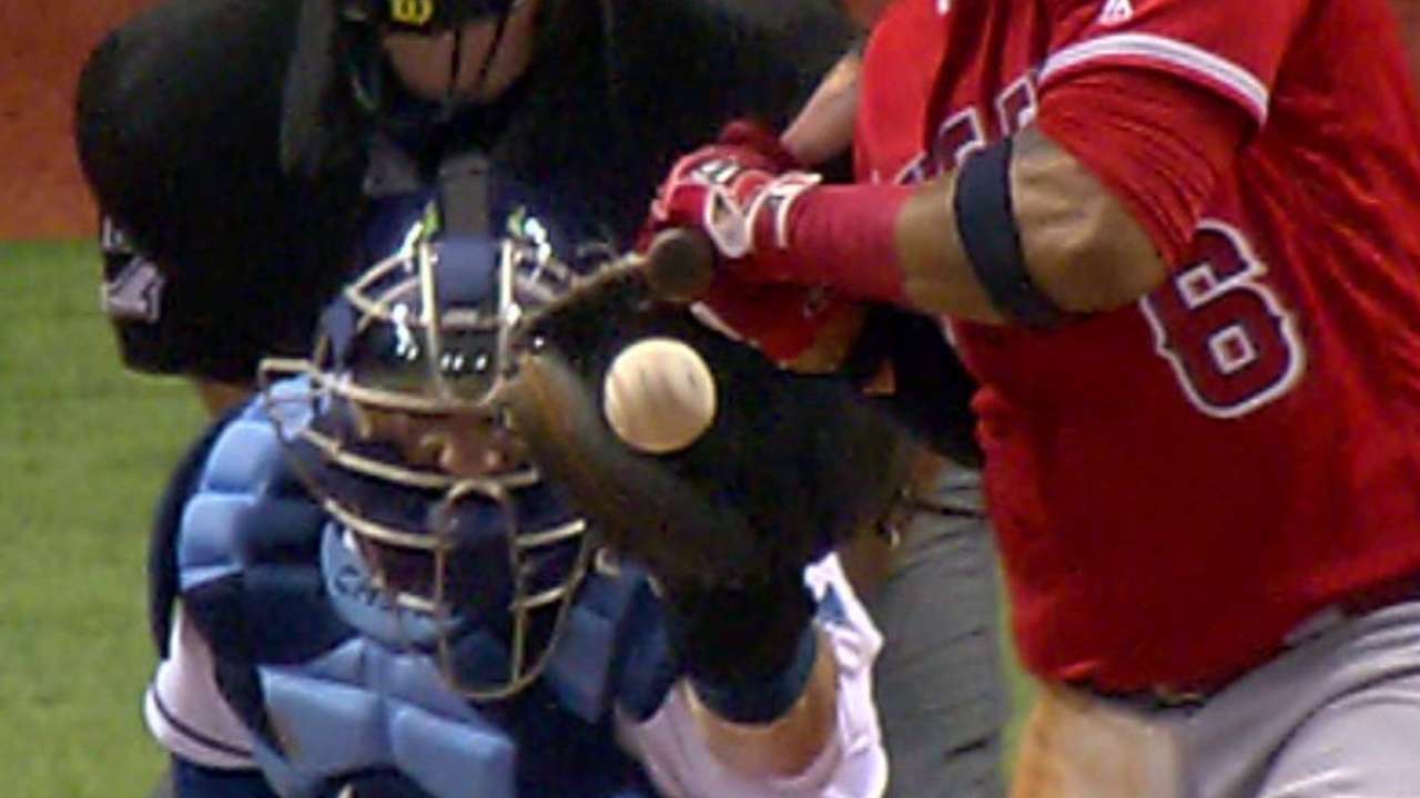Rays challenge in the 4th inning