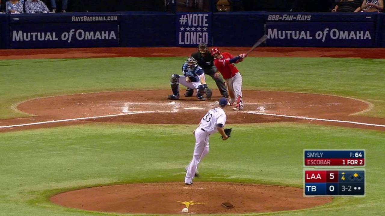 Escobar's double extends lead