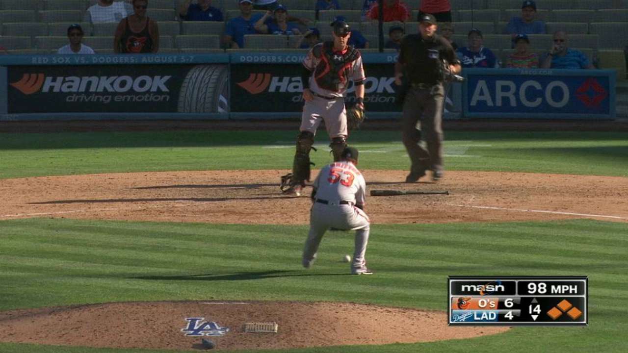Britton shuts the door