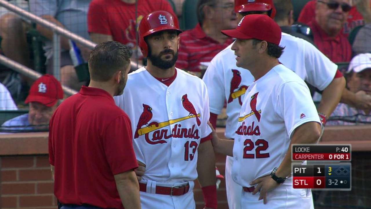 Matt Carpenter lesionado; Aledmys Díaz lo sustituye en el All-Star