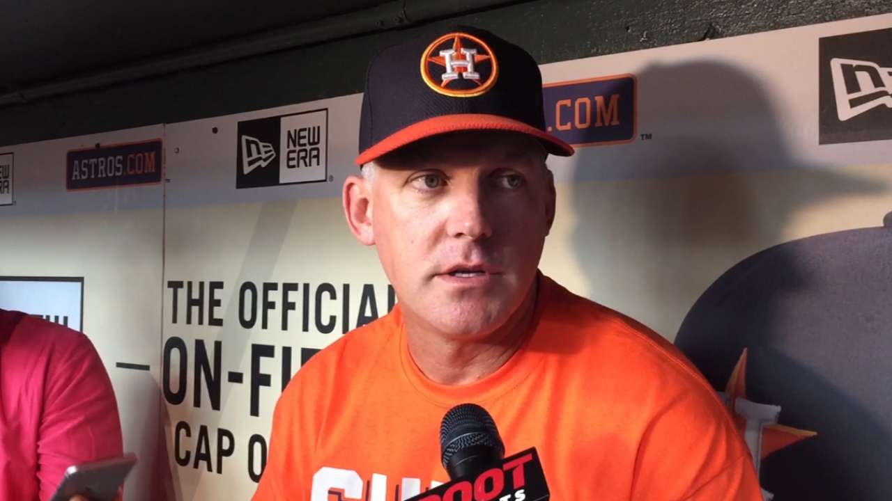 Astros campaign for Springer