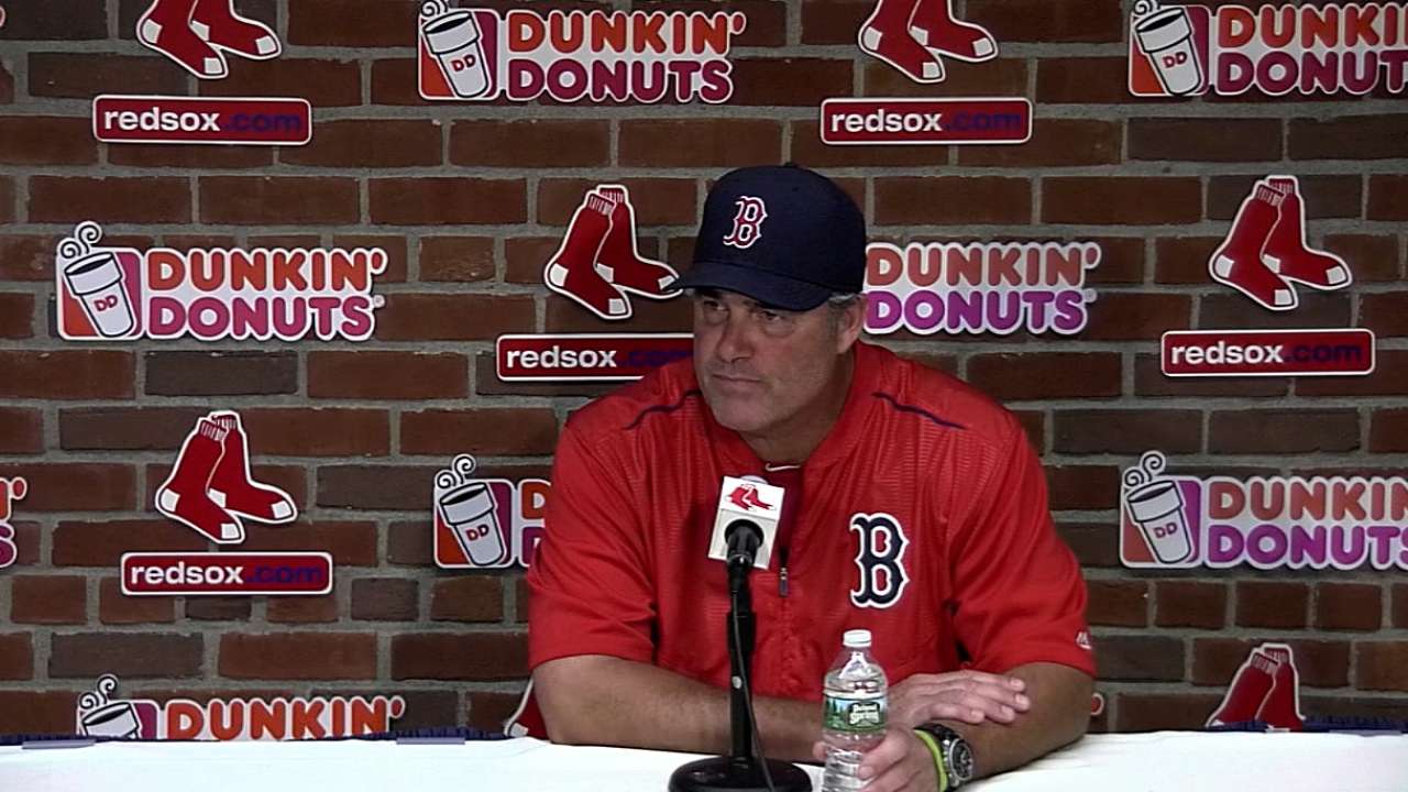 Farrell on 11-6 win vs. Rangers