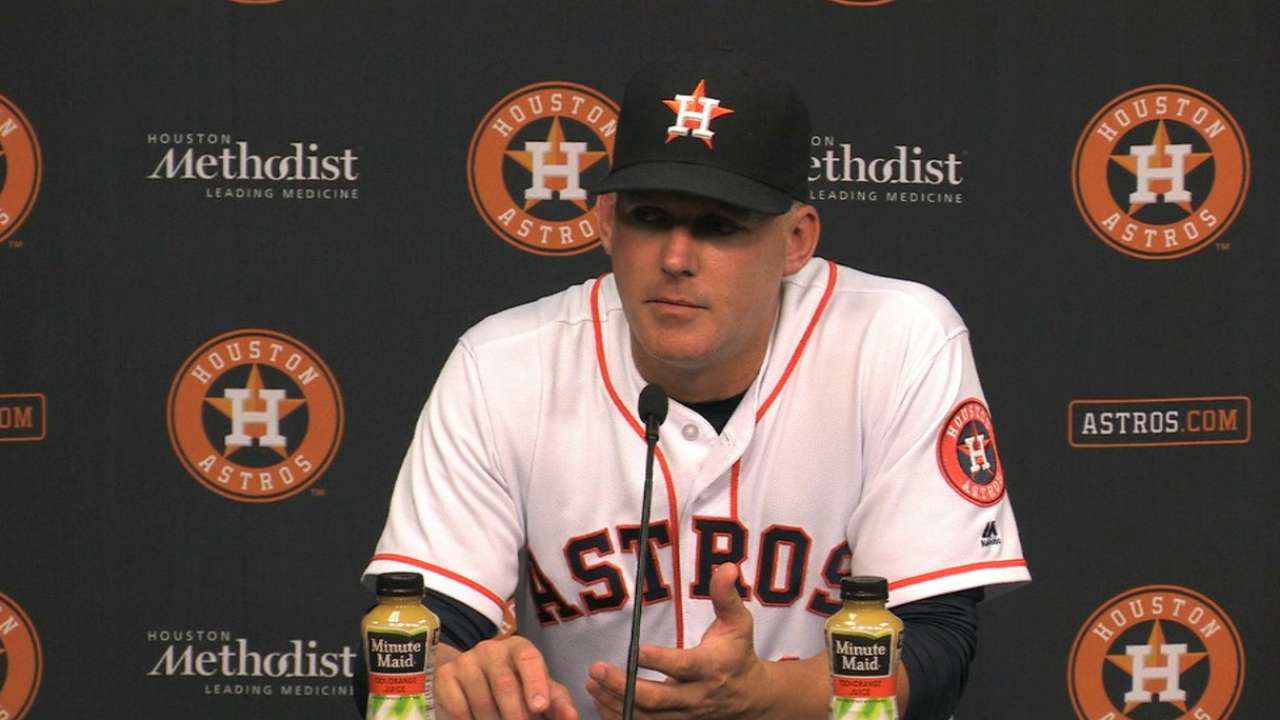 Hinch on Astros' win
