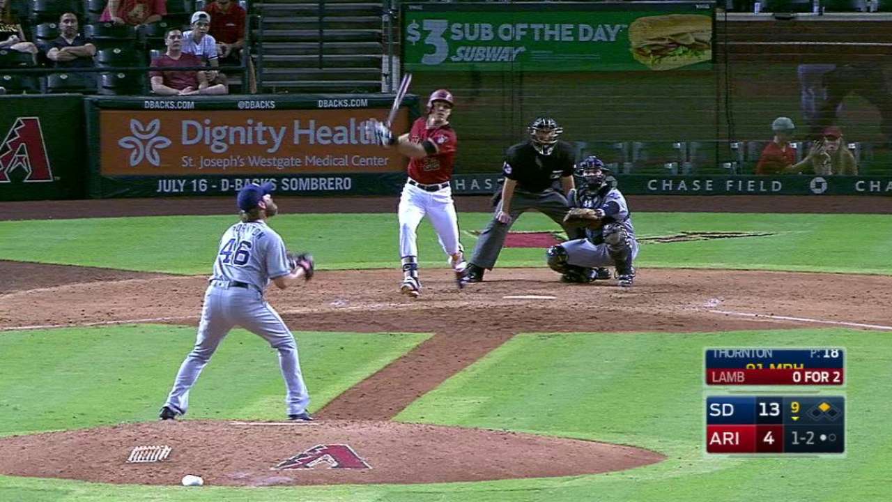 Lamb's two-run homer