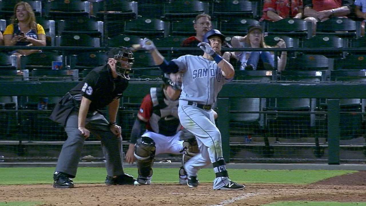 Schimpf's two homers