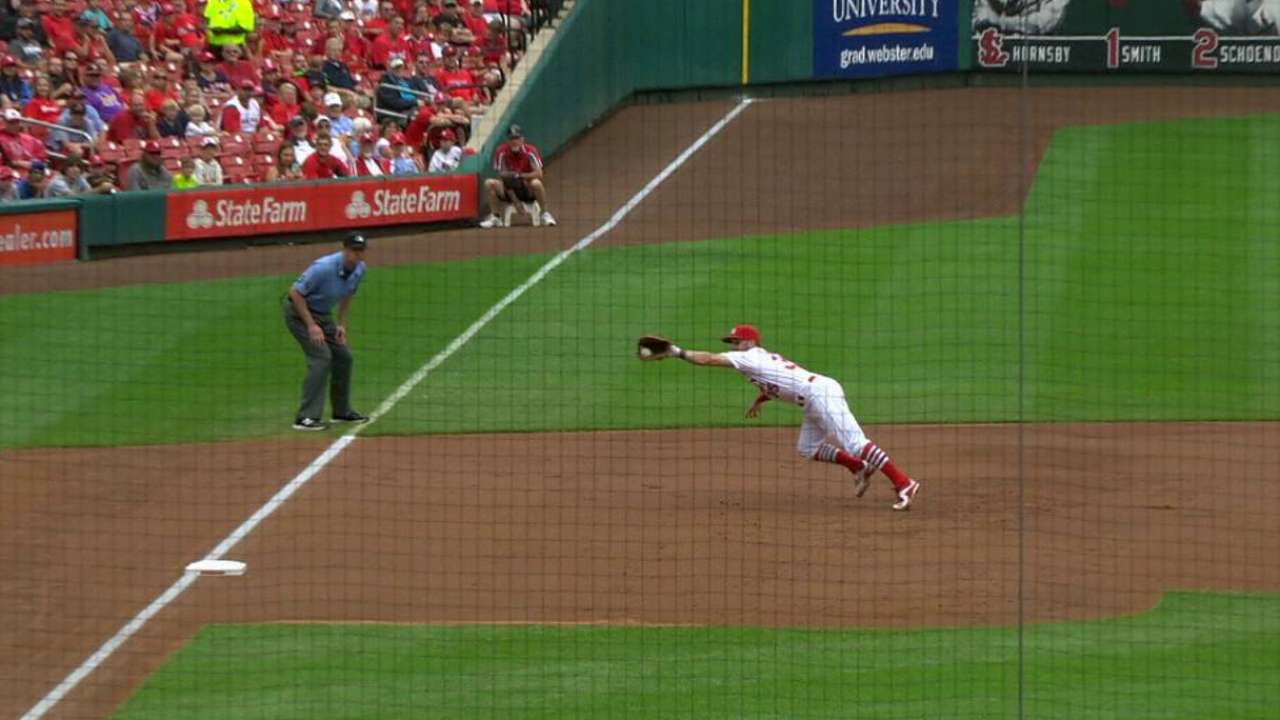 Garcia's diving catch