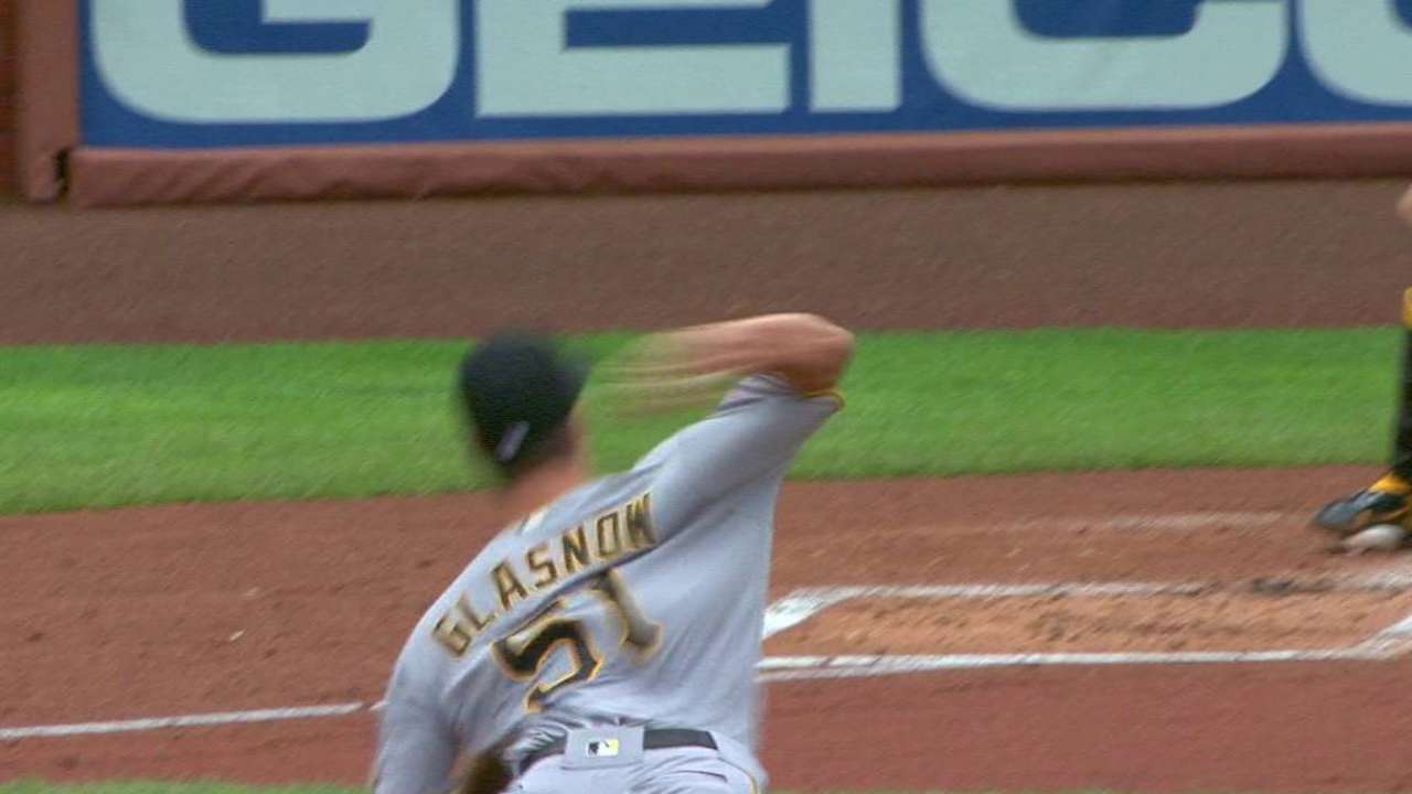 Glasnow's first career strikeout